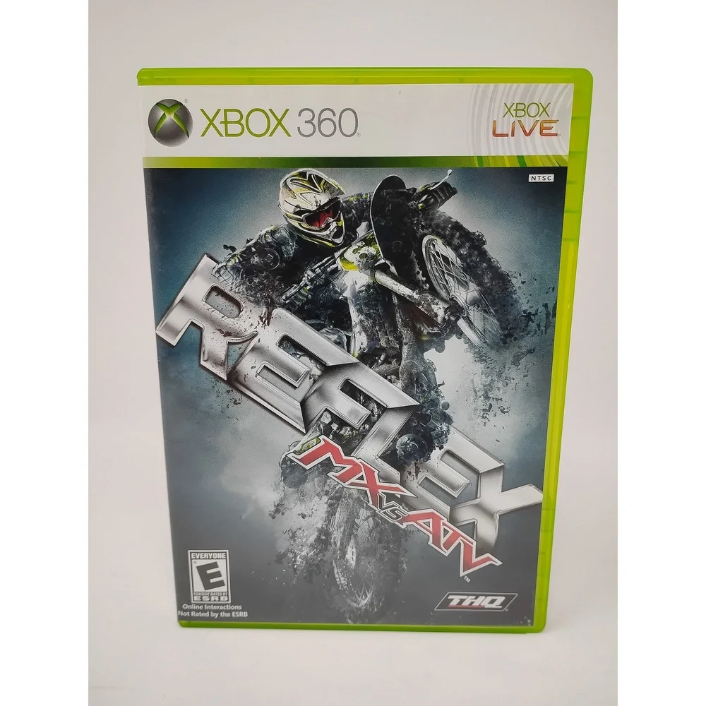 MX vs ATV Reflex Xbox 360 Game Offroad Motocross ATV Freestyle Racing Simulator